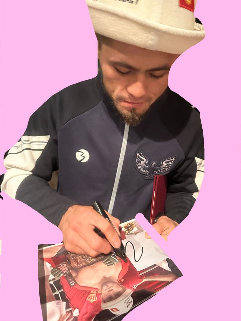シェイドゥラエフ 直筆サイン A4 RIZIN